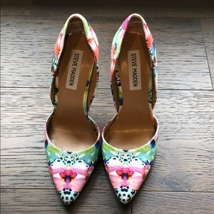 Steve Madden Varcityy Multicolor Heels